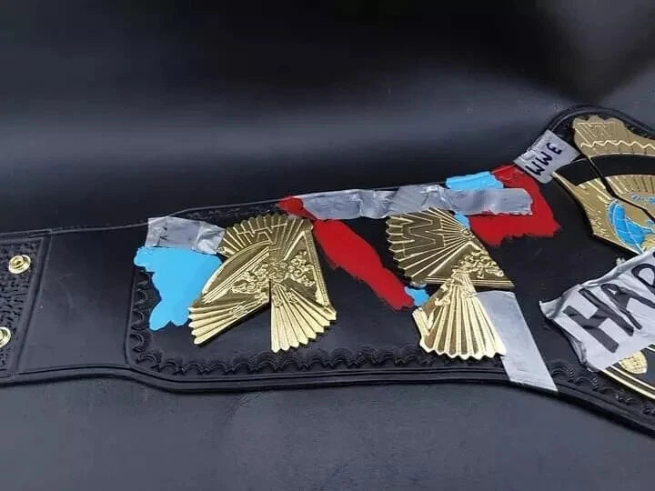 Hardcore Wrestling Championship Title Belt Replica Adult Size Hardcore Belt 2mm