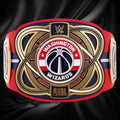 Washington Wizards NBA 2mm Championship Belt Gold Plated Real Leather