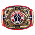 Washington Wizards NBA 2mm Championship Belt Gold Plated Real Leather