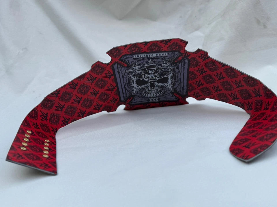 WWE Triple H 30 years Series Wrestling Championship Replica Title Belt 4MM Zinc
