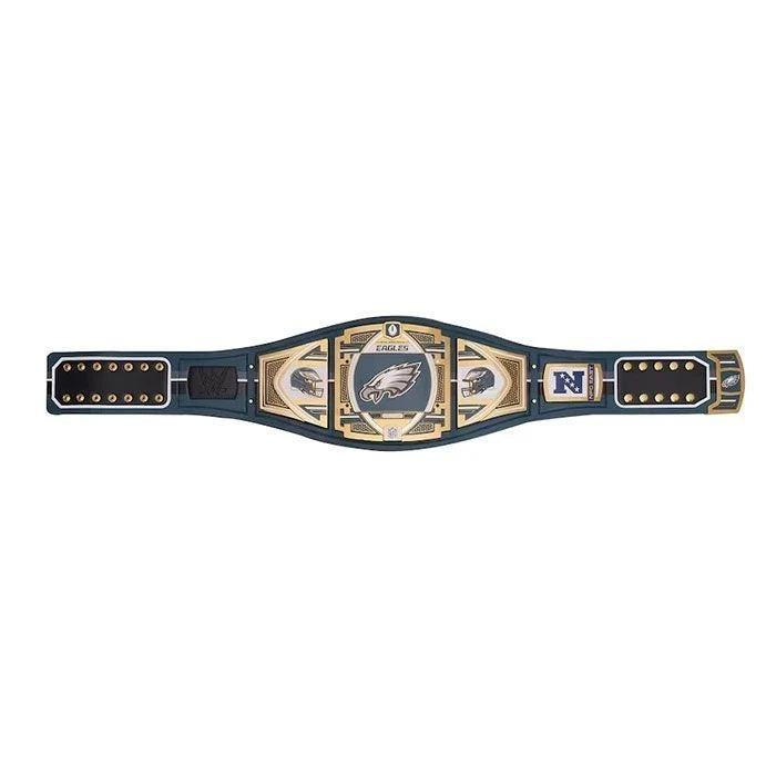 New NFL Philadelphia Eagles Super Bowl Championship Title Belt 2MM Brass - Adult