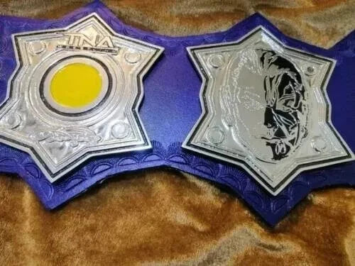 TNA JEFF HARDY  WRESTLING CHAMPIONSHIP BELT NEW ADULT SIZE REPLICA 2MM Brass