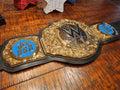 Real Elite Series Premium Leather Gold WWE World Heavyweight Championship Belt 6mm Zinc