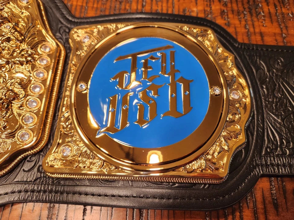 Real Elite Series Premium Leather Gold WWE World Heavyweight Championship Belt 6mm Zinc