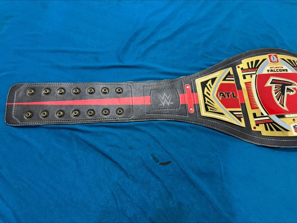 Atlanta Falcons Championship Belt Title Adult Size 2mm Brass