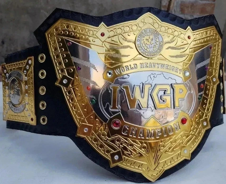 IWGP World Heavyweight Wrestling Championship Replica Tittle Belt 2mm