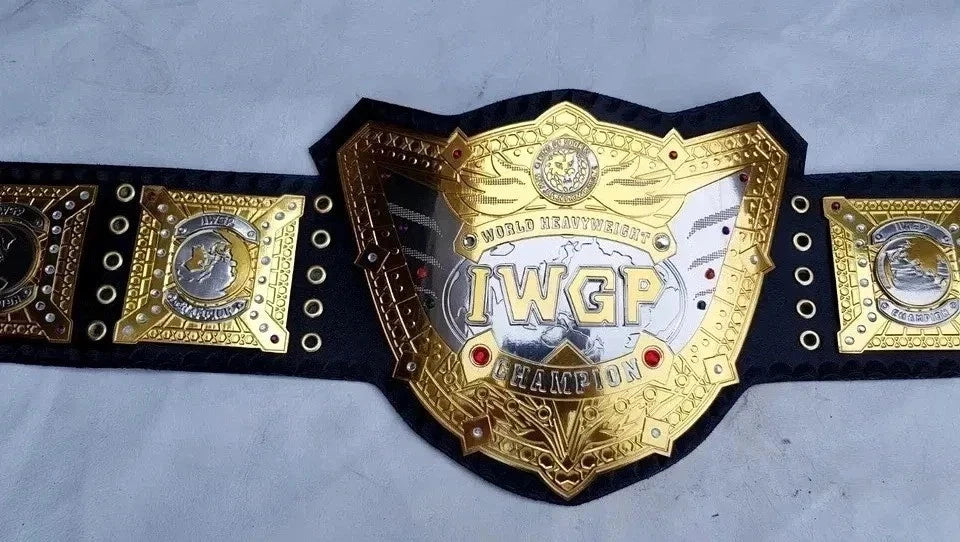 IWGP World Heavyweight Wrestling Championship Replica Tittle Belt 2mm