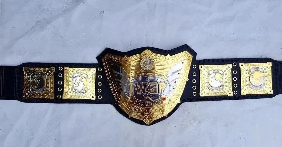 IWGP World Heavyweight Wrestling Championship Replica Tittle Belt 2mm