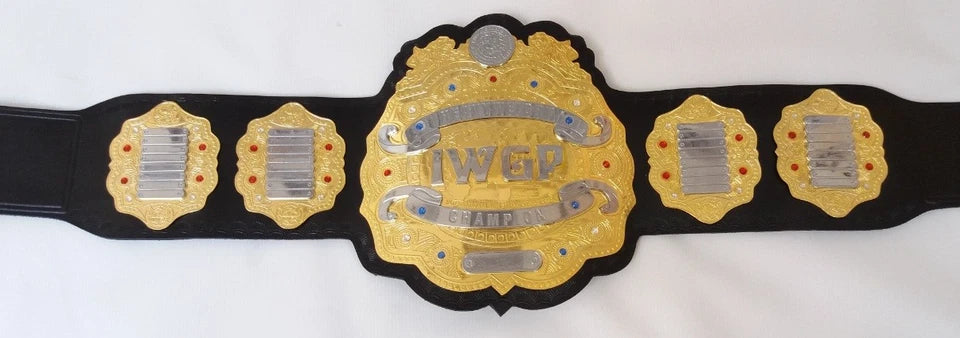 IWGP Heavyweight wrestling Championship Belt adult size 2 Layer/2MM