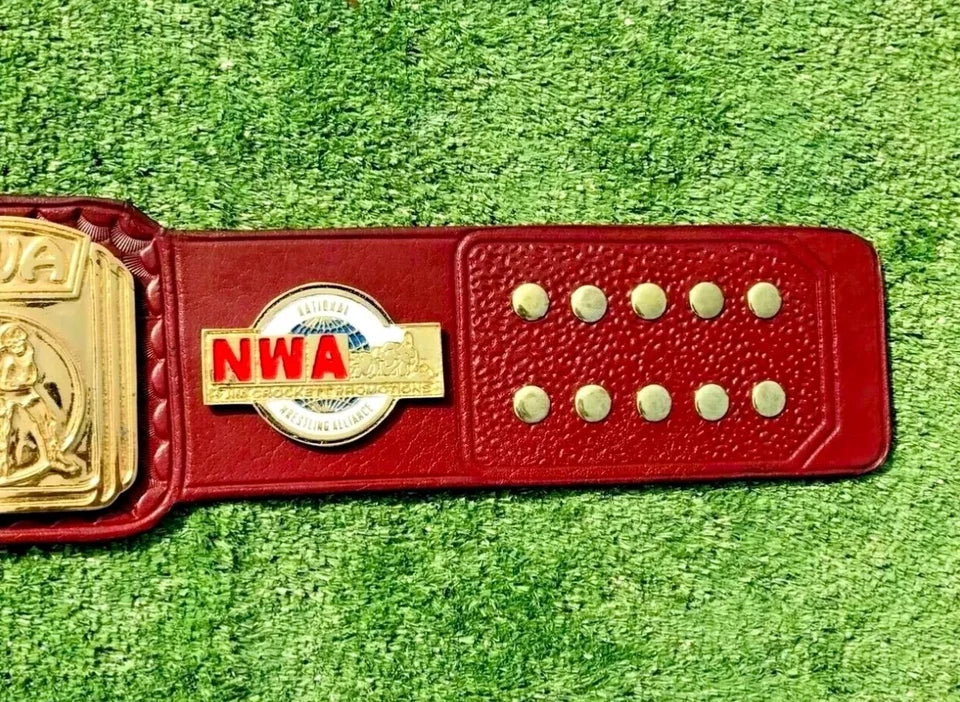 NWA North American Heavyweight Wrestling Champion Belt Replica Adult Size 2mm