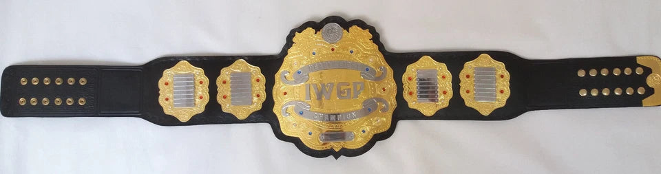 IWGP Heavyweight wrestling Championship Belt adult size 2 Layer/2MM