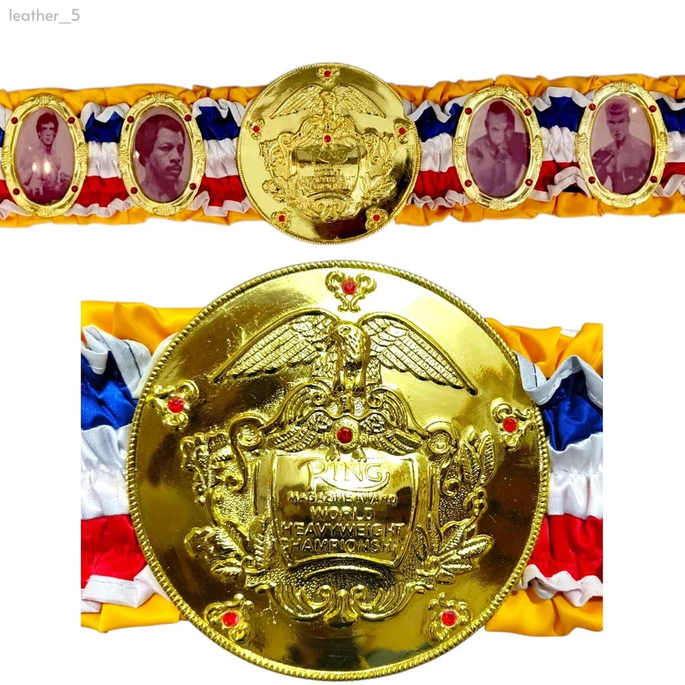 BIG CHAMPIONSHIP MAGAZINE WORLD AWARD HEAVYWEIGHT RING PREMIUM BELT QUALITY
