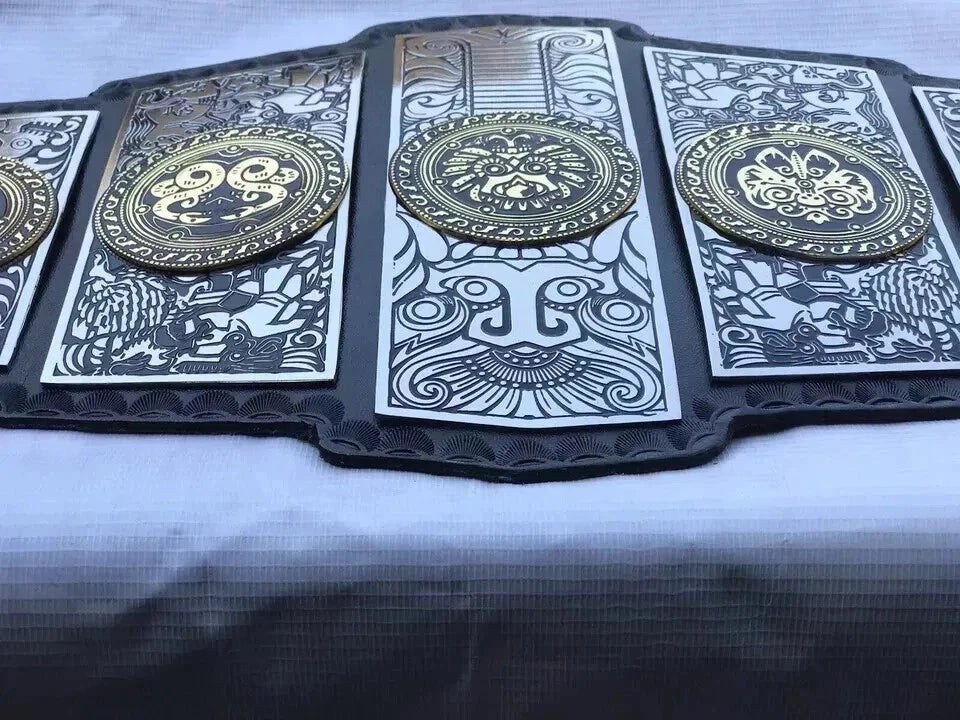 LUCHA Underground Gift of the God Heavyweight Championship Replica Title Belt 4mm Zinc
