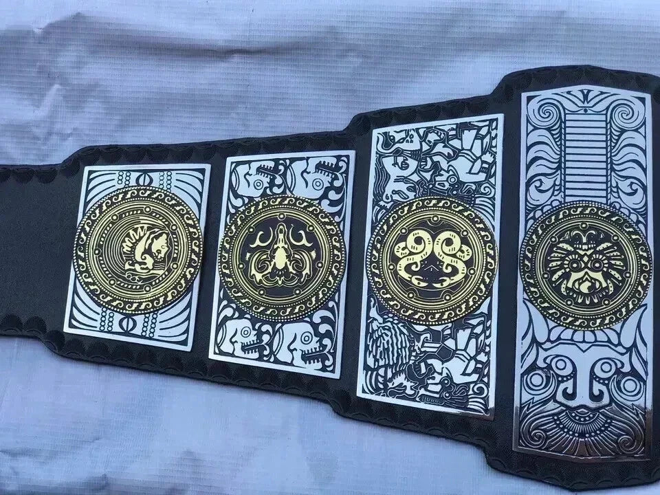 LUCHA Underground Gift of the God Heavyweight Championship Replica Title Belt 4mm Zinc