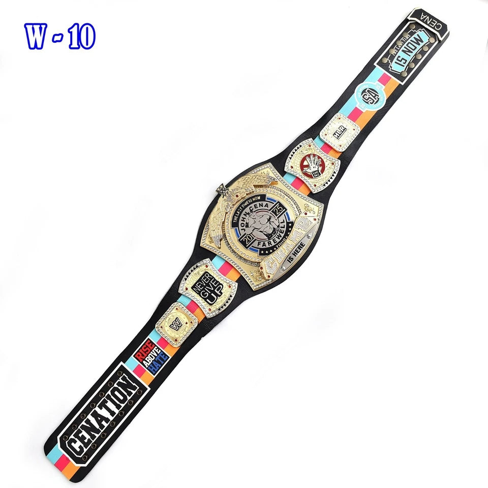 Championship Belt - Wrestling Fan| Farewell Johan Cena Spiner Double Side Work