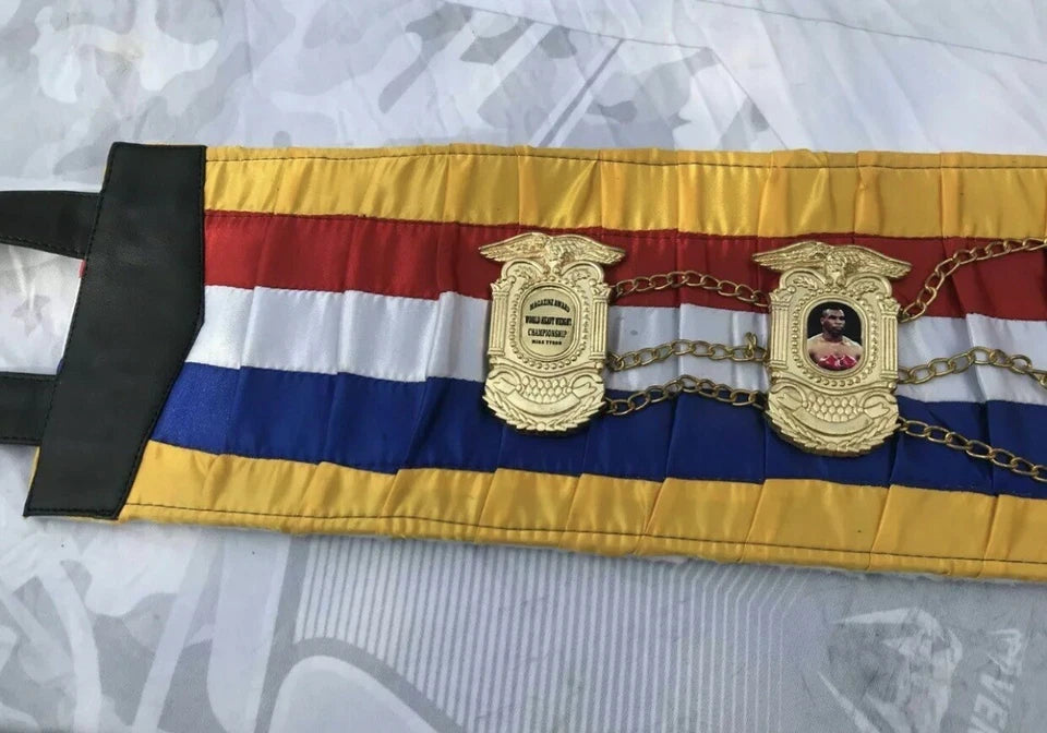 MIKE TYSON RING MAGAZINE BOXING CHAMPIONSHIP BELT