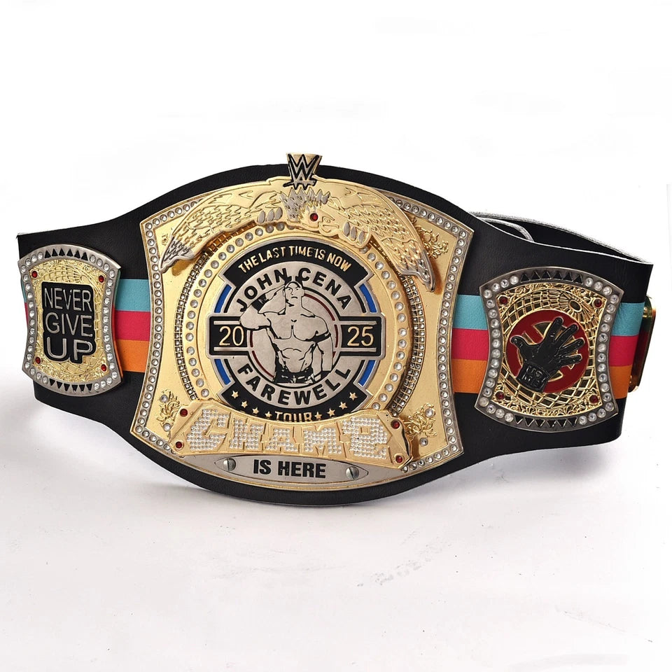 Championship Belt - Wrestling Fan| Farewell Johan Cena Spiner Double Side Work