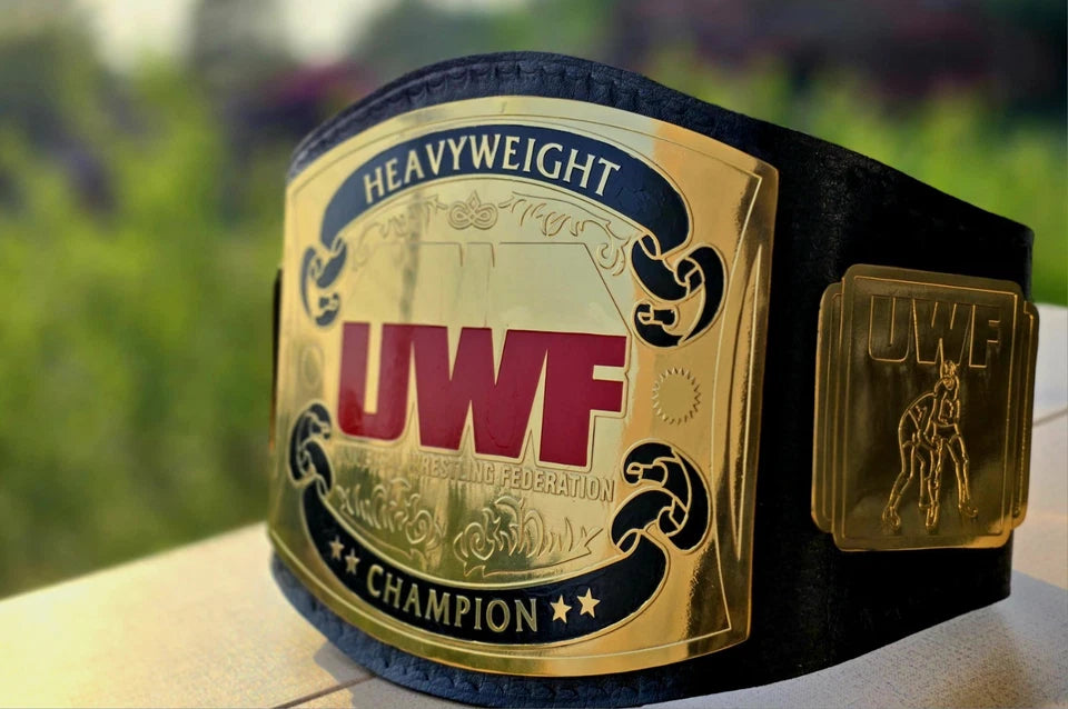 UWF HEAVYWEIGHT Wrestling Championship Belt 2MM Adult Size HD Quality...!!!