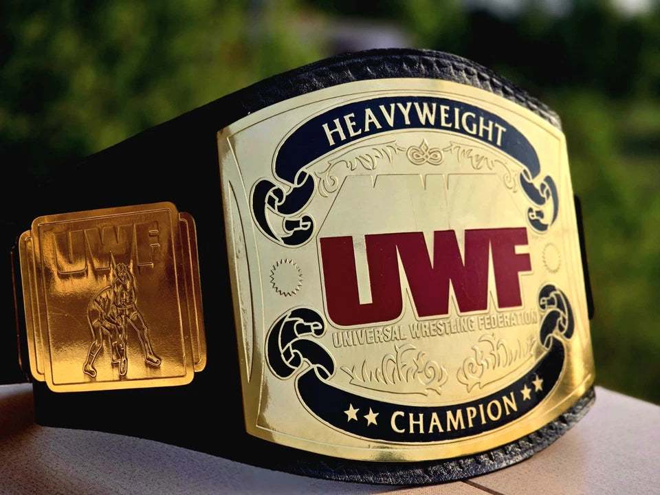 UWF HEAVYWEIGHT Wrestling Championship Belt 2MM Adult Size HD Quality...!!!