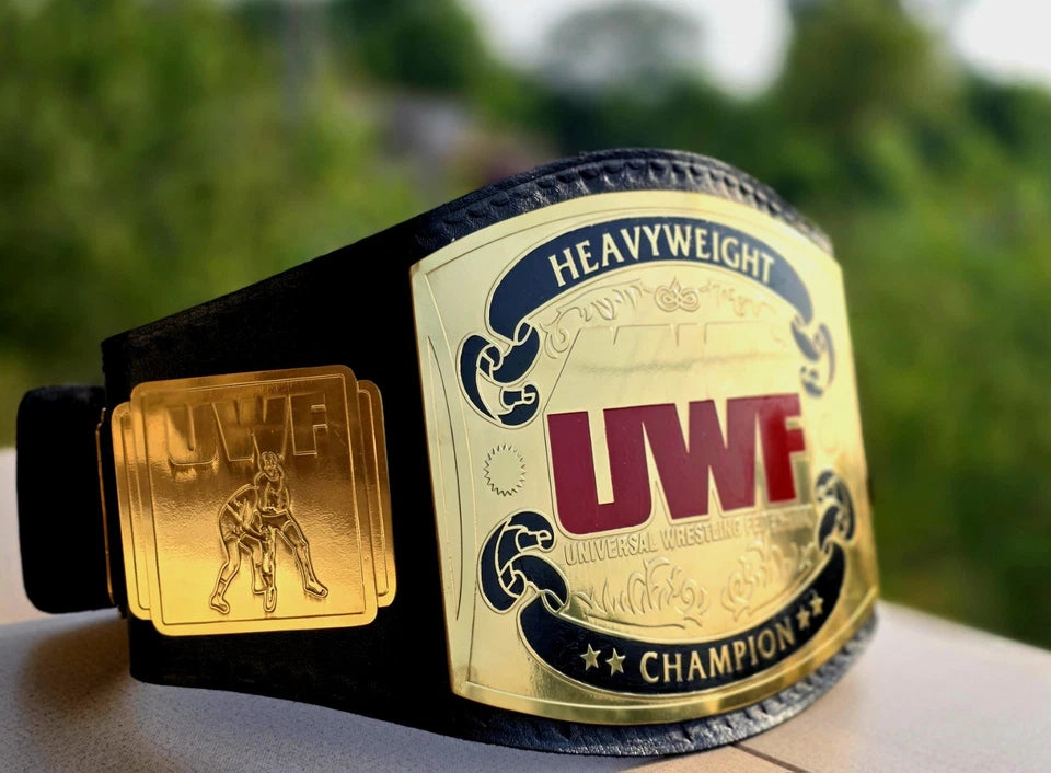 UWF HEAVYWEIGHT Wrestling Championship Belt 2MM Adult Size HD Quality...!!!