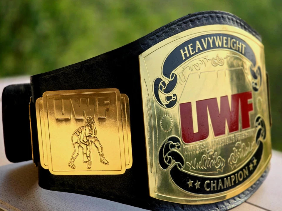 UWF HEAVYWEIGHT Wrestling Championship Belt 2MM Adult Size HD Quality...!!!