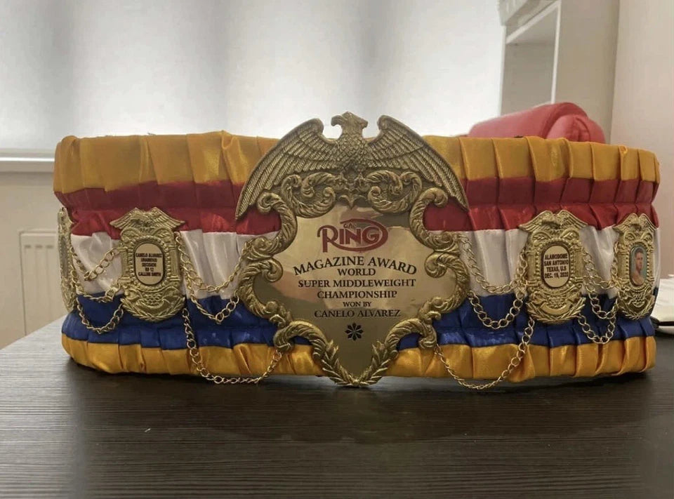 RING Magazine Canelo Belt – Full Size Display Model