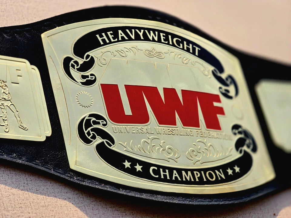 UWF HEAVYWEIGHT Wrestling Championship Belt 2MM Adult Size HD Quality...!!!