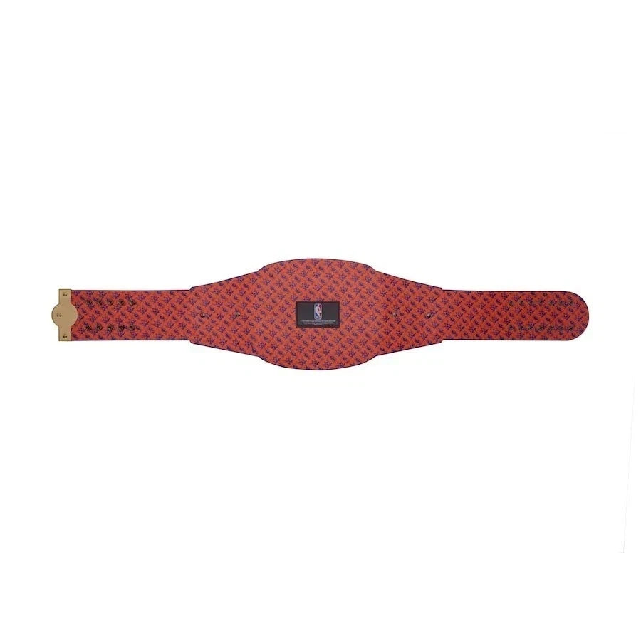 New York Knicks NBA Championship Belt – 2MM Gold Plated with Real Leather Strap