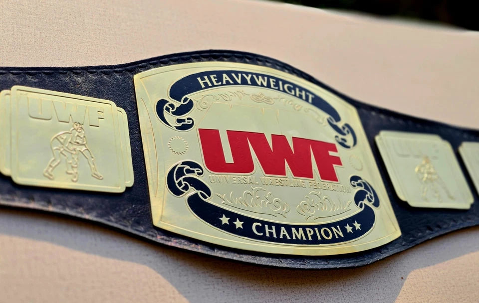 UWF HEAVYWEIGHT Wrestling Championship Belt 2MM Adult Size HD Quality...!!!