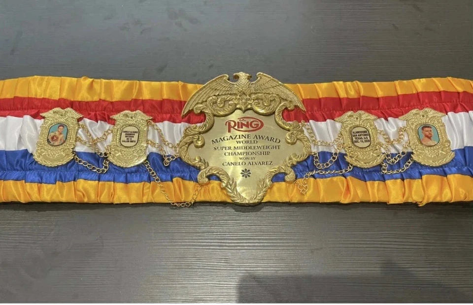 RING Magazine Canelo Belt – Full Size Display Model