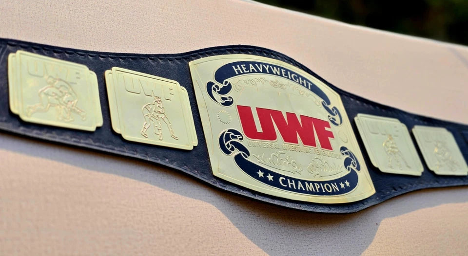UWF HEAVYWEIGHT Wrestling Championship Belt 2MM Adult Size HD Quality...!!!