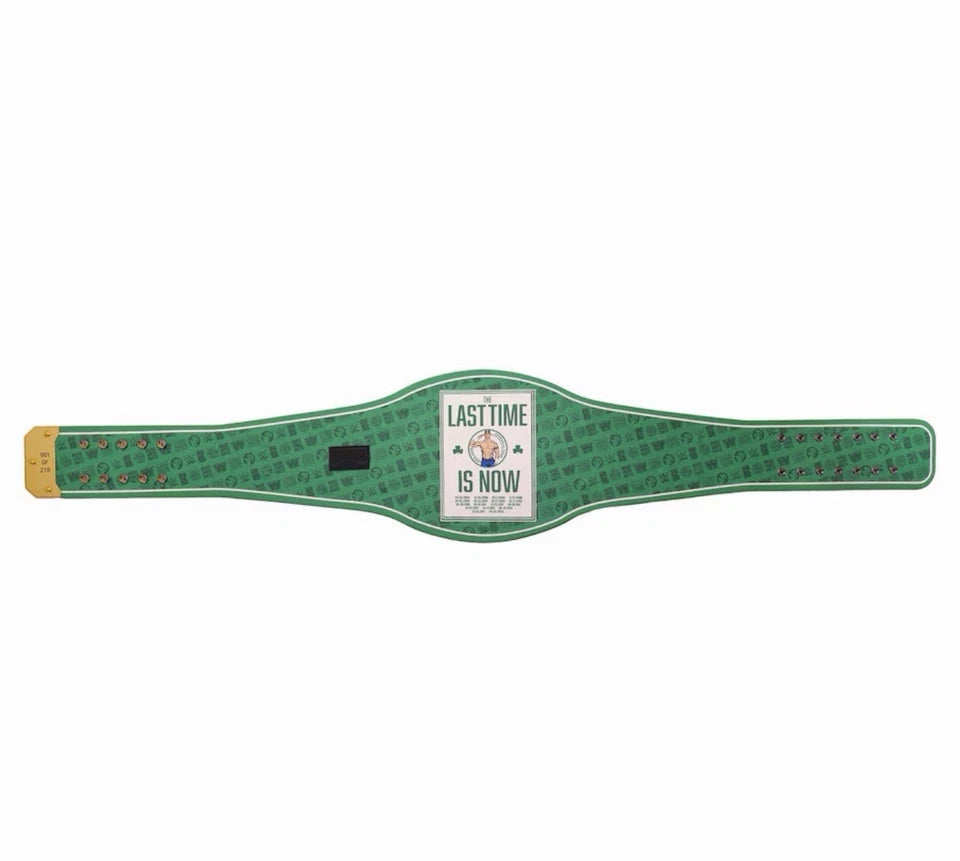 John Cena Farewell Tour 2025 Boston Spinner Championship Belt