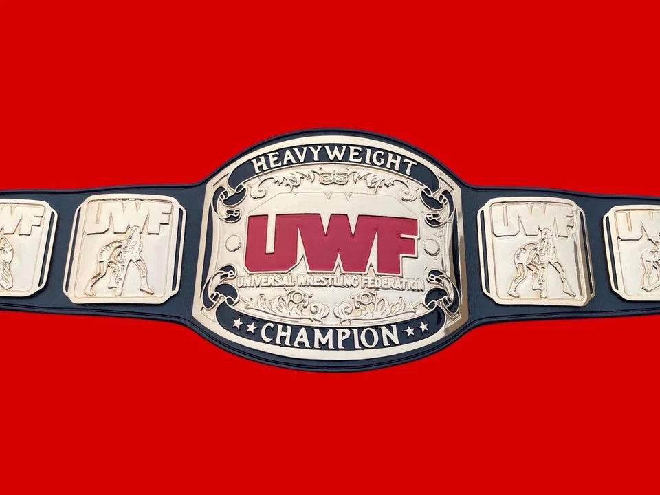 UWF HEAVYWEIGHT UNIVERSAL WRESTLING FEDERATION CHAMPIONSHIP 4mm Zinc