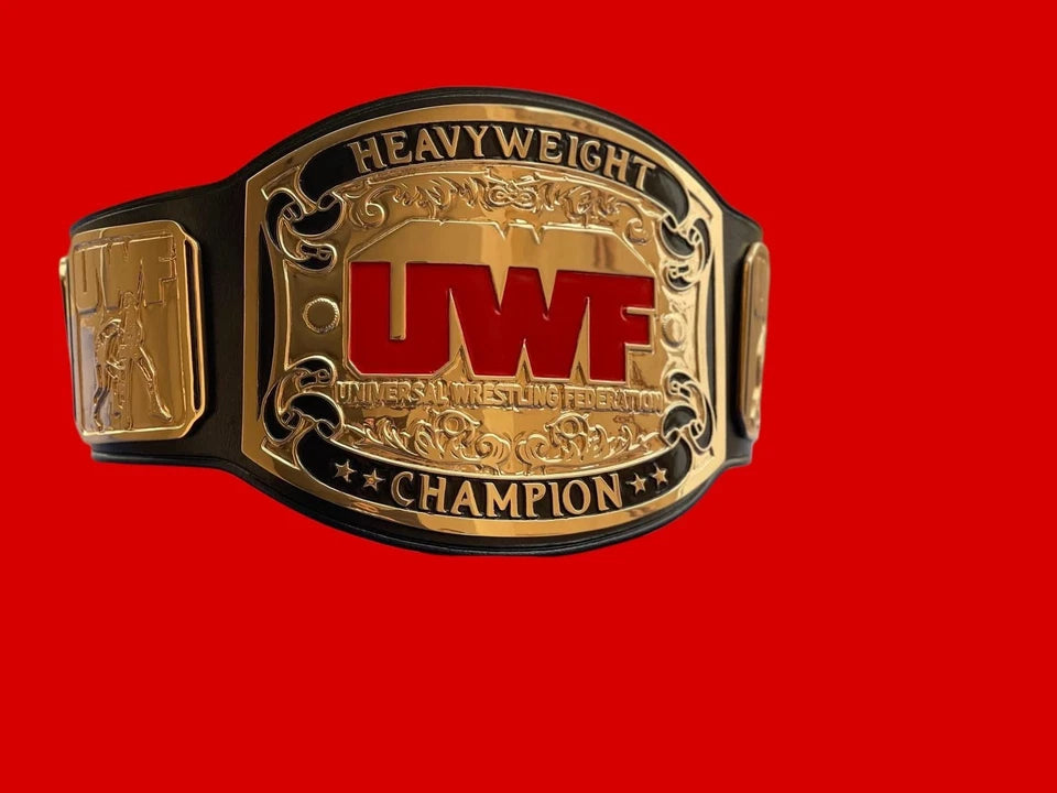 UWF HEAVYWEIGHT UNIVERSAL WRESTLING FEDERATION CHAMPIONSHIP 4mm Zinc