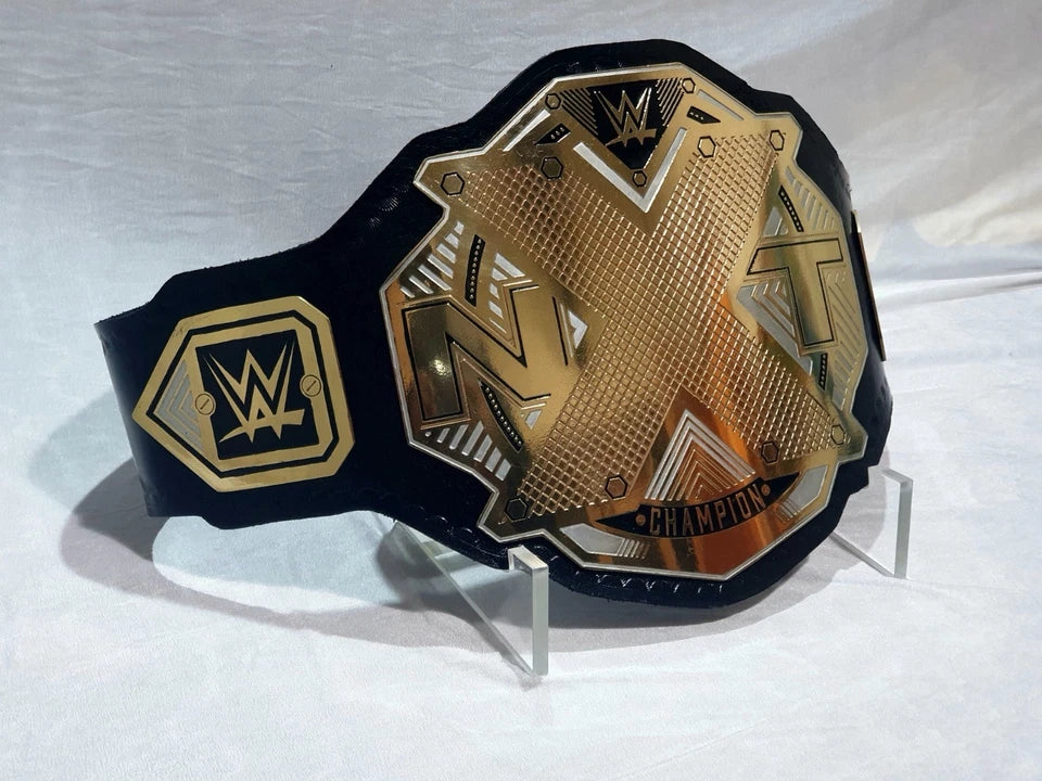 NXT Championship Replica – 2mm Brass & Genuine Leather