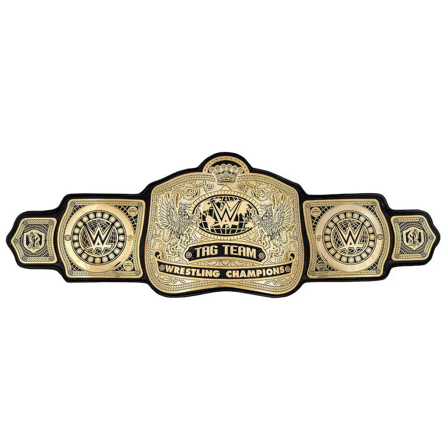 Tag Team Championship Replica Title Belt 2MM Brass