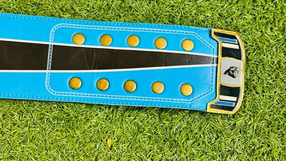 Carolina Panthers NFL Super Bowls World Championship Replica Title Belt 2mm