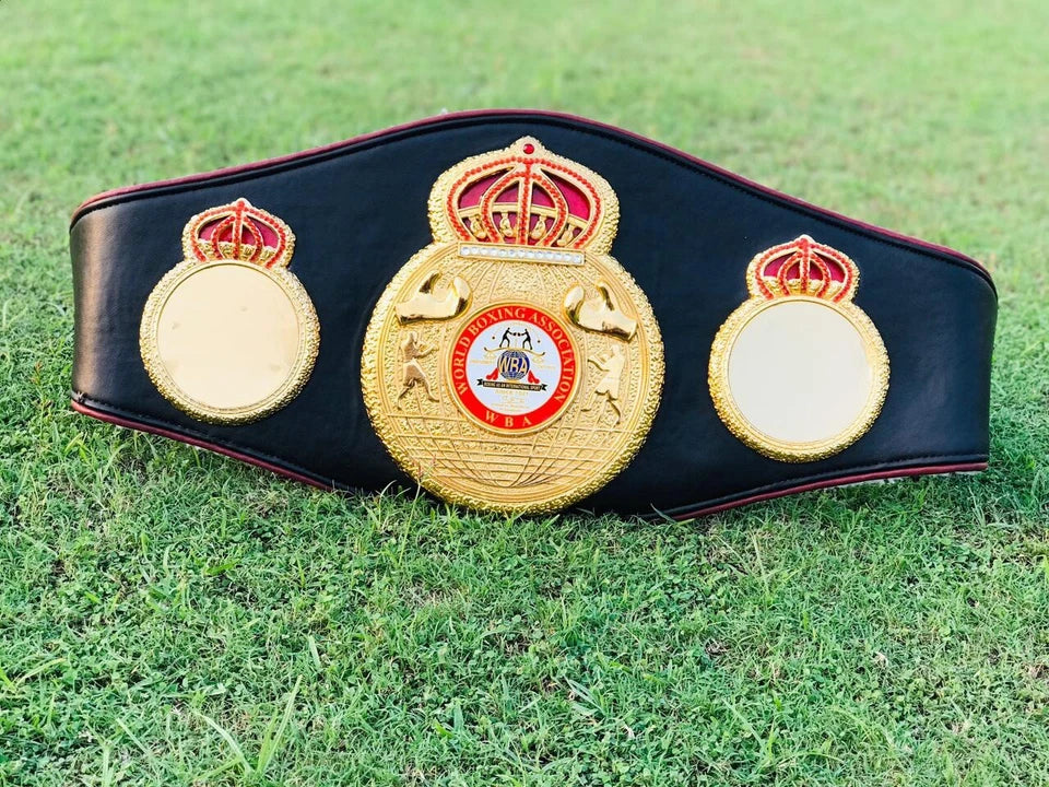New Style WBA World Boxing Champion leather Belt Replica Adult size