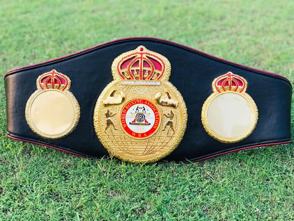 New Style WBA World Boxing Champion leather Belt Replica Adult size