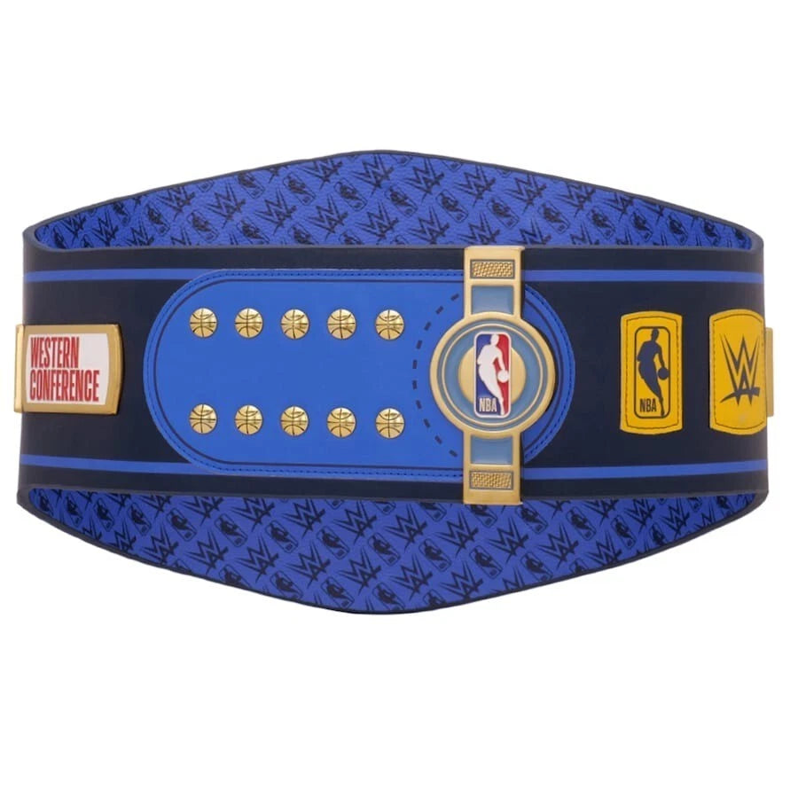 Memphis Grizzlies NBA 2mm Championship Belt Gold Plated Real Leather