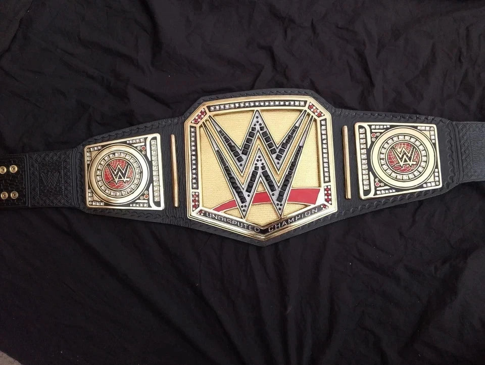 Undisputed Wrestling Championship Belt | 6mm Thick Die-Cast Plates | Adult Size