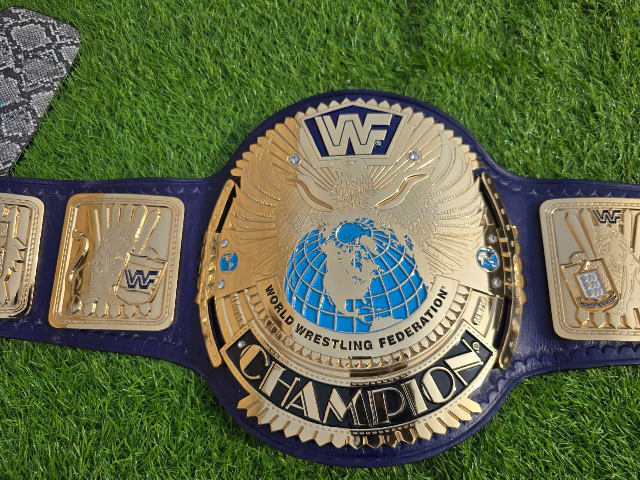 BIG EAGLE ATTITUDE ERA CNC 3D CHAMPIONSHIP BELT 24K Gold Adults Size