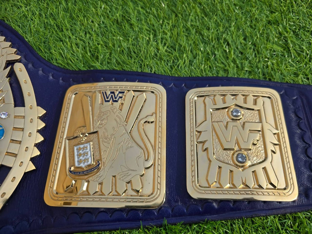 BIG EAGLE ATTITUDE ERA CNC 3D CHAMPIONSHIP BELT 24K Gold Adults Size
