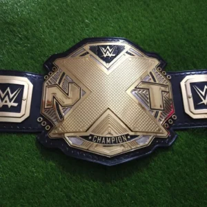 NXT ChampionShip Belts - Premium Gold Plated Adult Size Replica - 100% Genuine Cowhide Leather