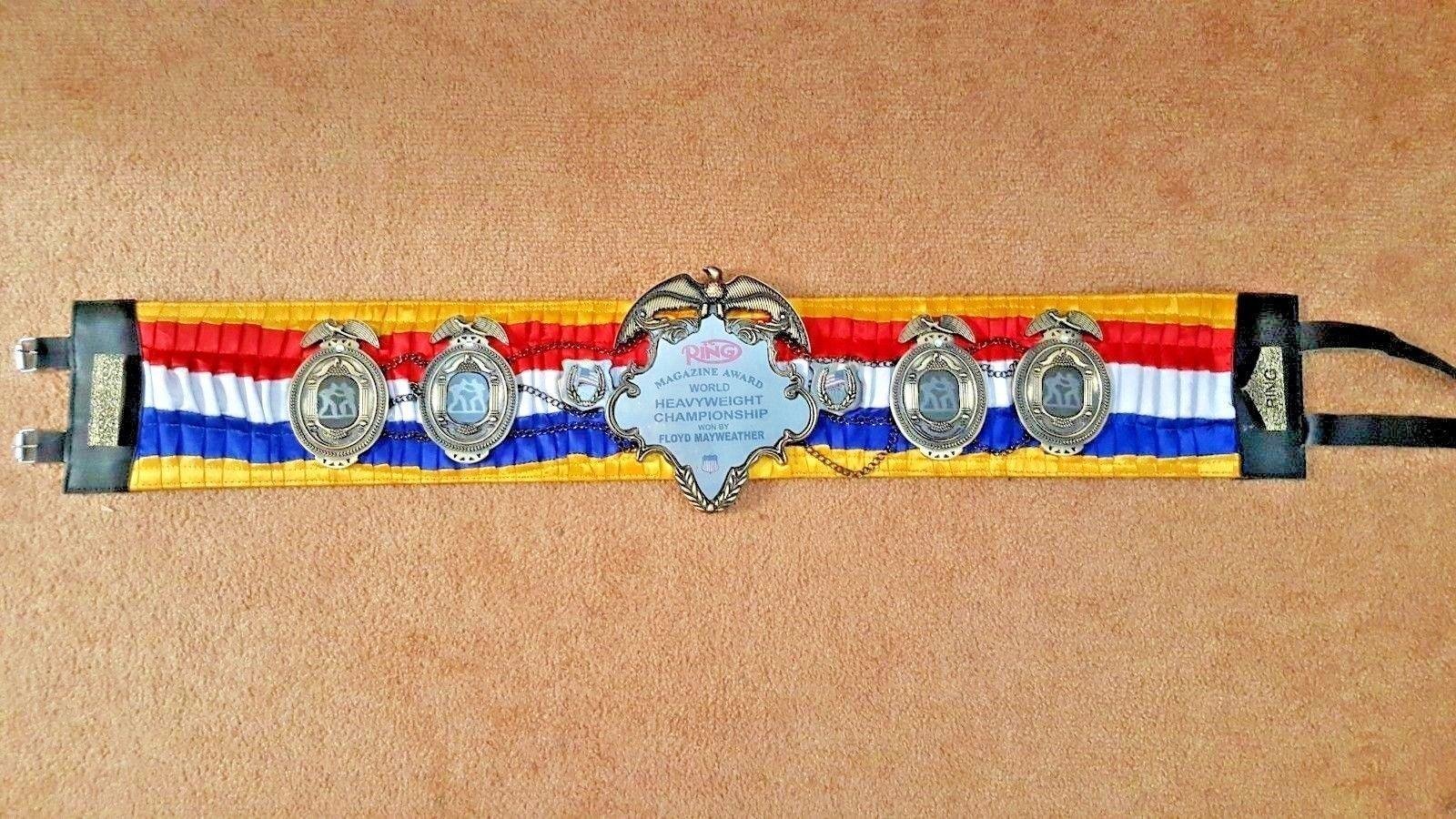 RINGMAGAZINE2 RING MAGAZINE WORLD HEAVYWEIGHT BOXING Championship Belt