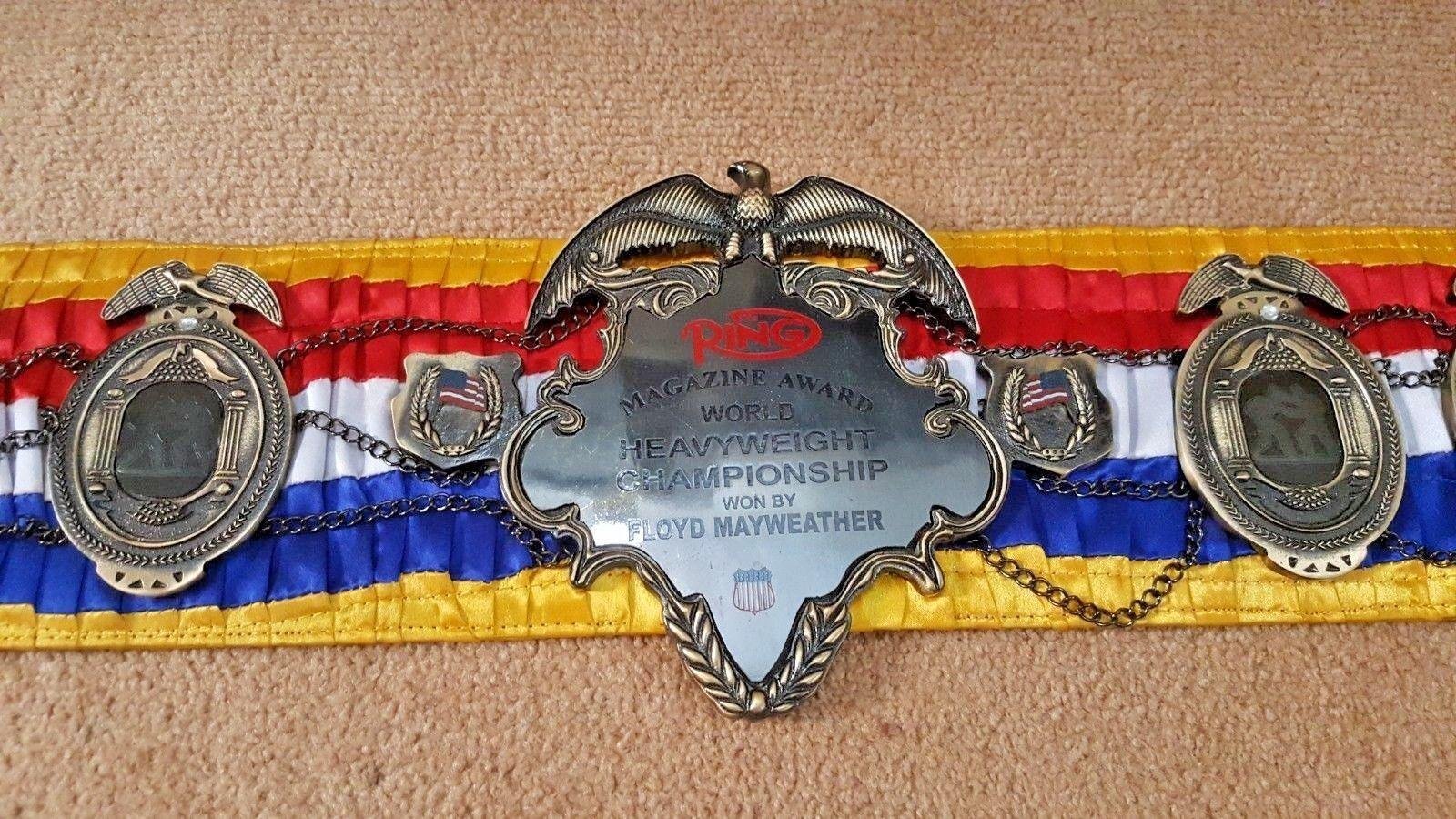 RINGMAGAZINE3 RING MAGAZINE WORLD HEAVYWEIGHT BOXING Championship Belt