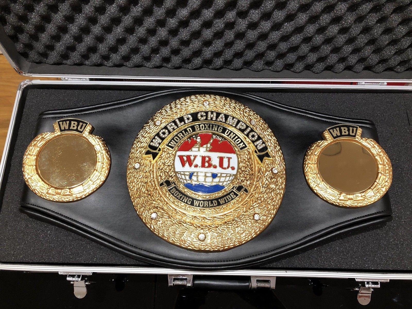 WBUtop1 WBU World Boxing Union Title Belt - Image 8