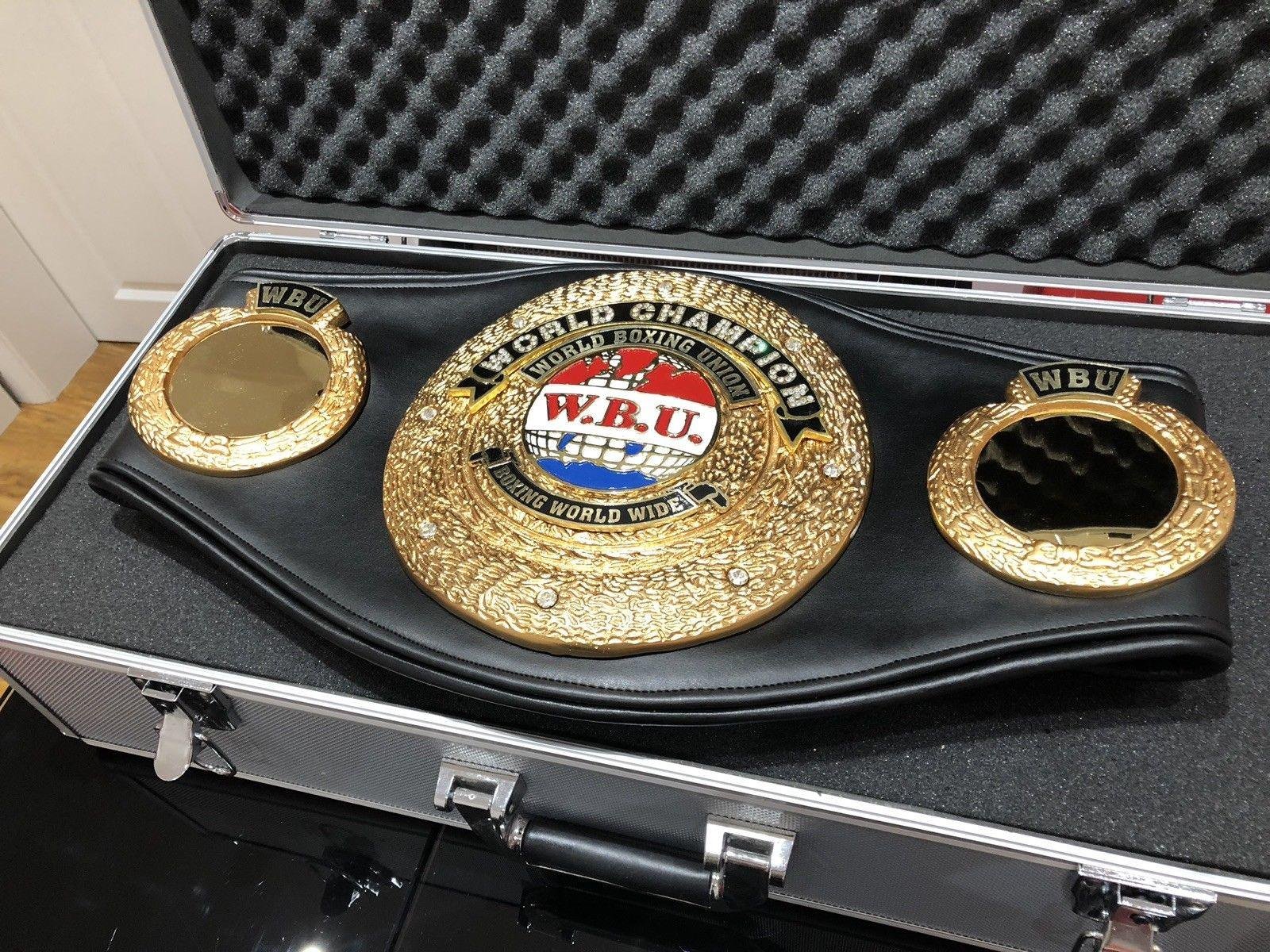 WBUtop2 WBU World Boxing Union Title Belt - Image 7