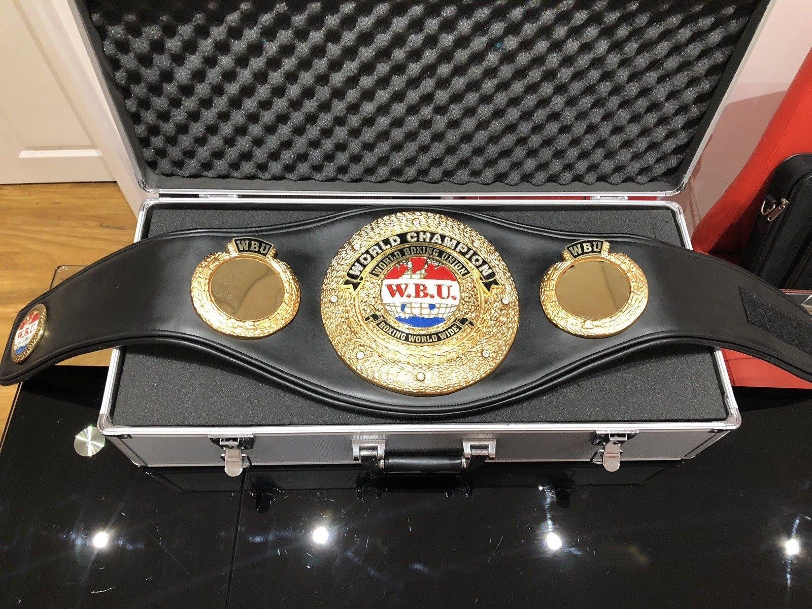 WBUtop3 WBU World Boxing Union Title Belt - Image 6
