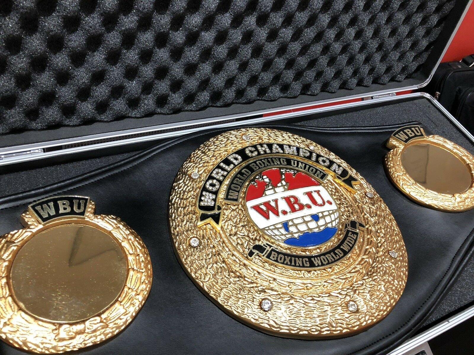 WBUtop4 WBU World Boxing Union Title Belt - Image 5